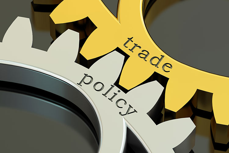 Trade policy gears.