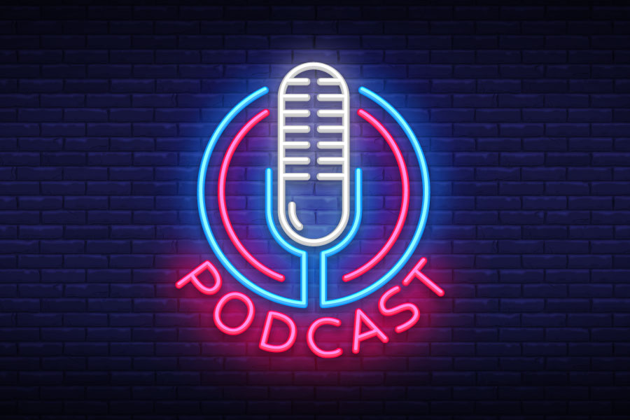 image of podcast microphone