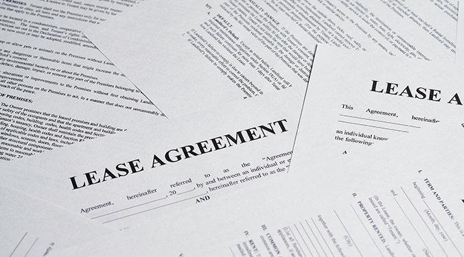 Lease agreements. 