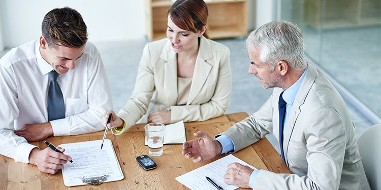 Business broker negotiating nonfinancial terms in a business transaction with a business owner and business buyer.