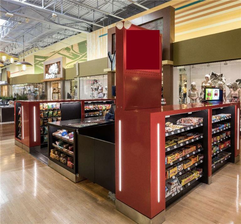 Convenience Healthy Snacks Kiosk Franchise High Volume Mall Location in
