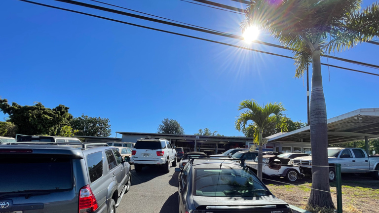 Beautiful Maui day at shop
