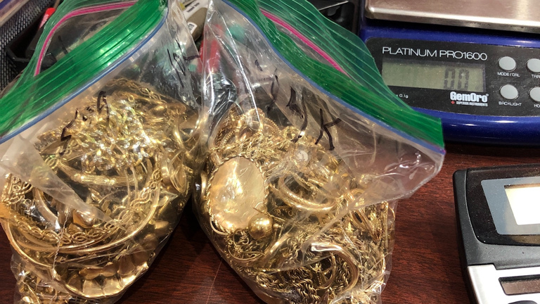 massive amounts of gold we take in !