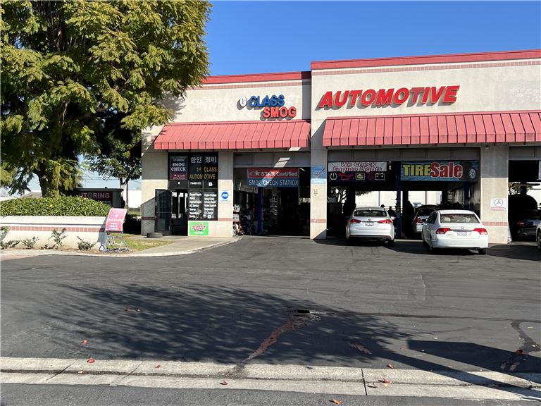 Auto RepairnSmog CheckRev 750K, Netting 204K, Redcd to 375K, OC