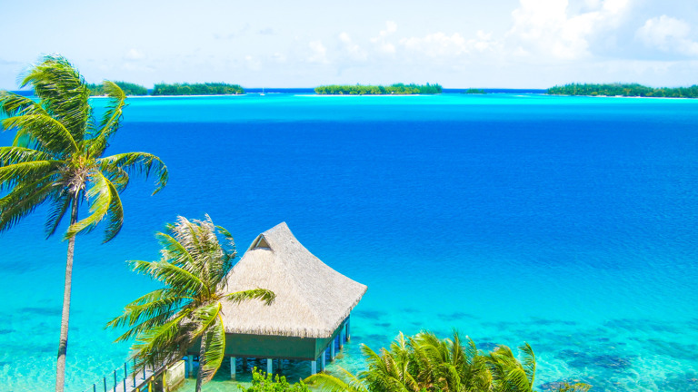 South Pacific and private over water bungalows