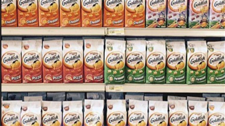 Sweet Pepperidge Farm Snack Route