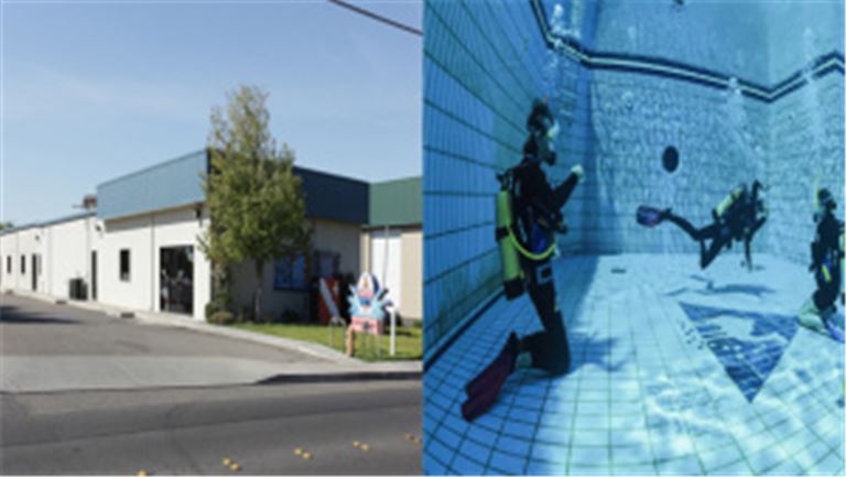 Area's Only Scuba Shop & Training Center w/ Property