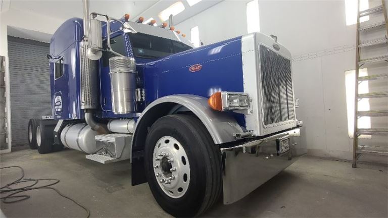 Paint and Body Shop for Big Rigs with Real Estate in DFW