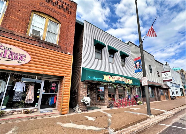 Two Established Downtown Businesses & 3 rentals in Phillips, Wisconsin