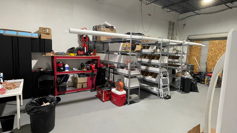 Plumbing and HVAC warehouse