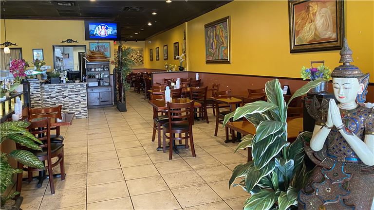 Thai and Sushi restaurant for sales.