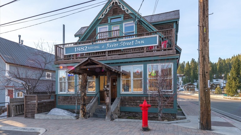 Riverfront Restaurant & Hotel in Truckee, CA - $3.5M - Historic Landmark Property