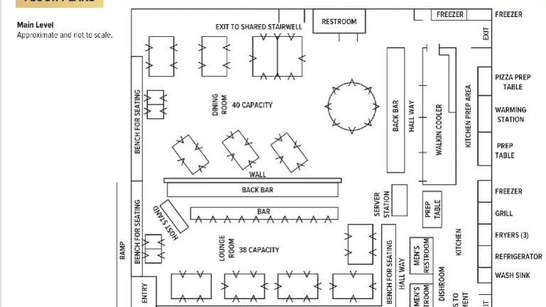 Main Level Floor Plan