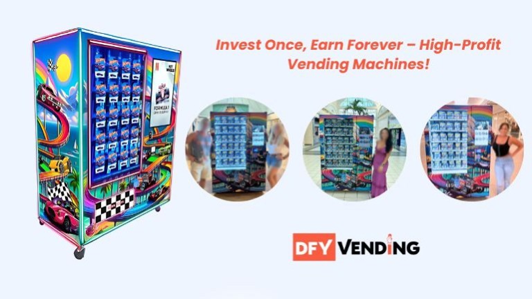 Profitable Hands-Free Vending Biz: $1500-$3000pm NET Passive Income