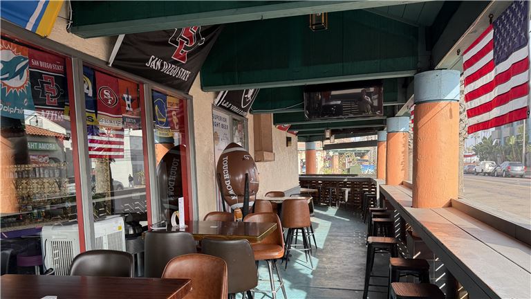 Sports Bar on the beach-great menu-huge outdoor patio-READY NOW!