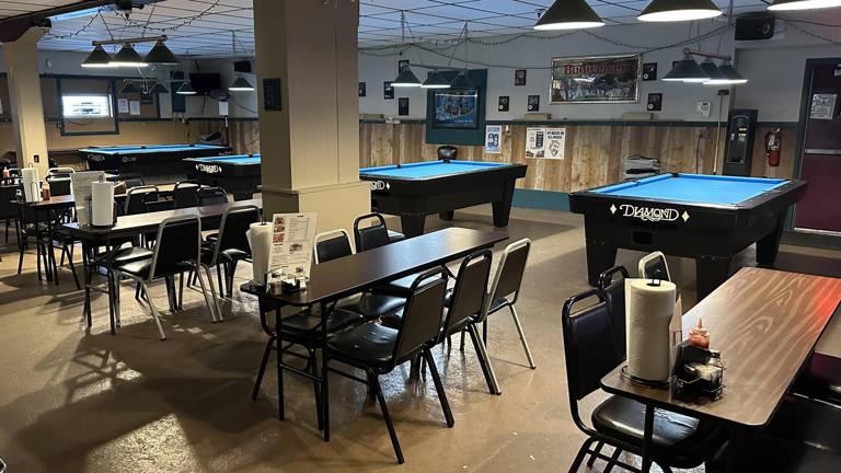 Billiards & Dining area