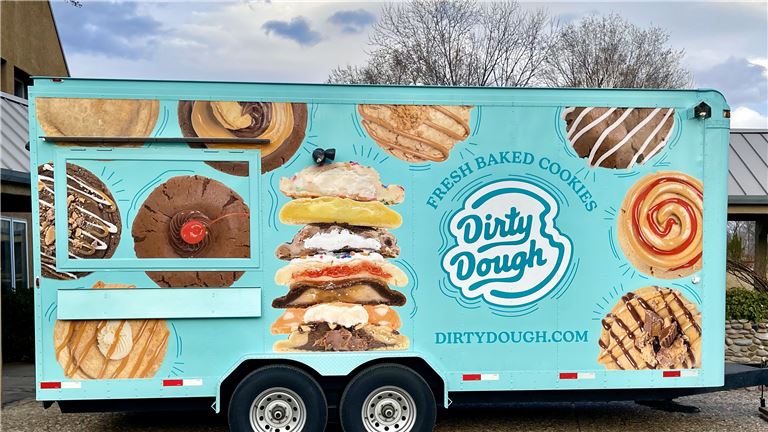 Dirty Dough Franchise Business and Trailer for Sale