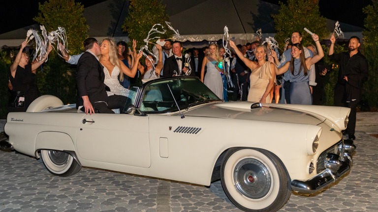 1956 Lil Dove Wedding Exit (Kiss The Bride Events)