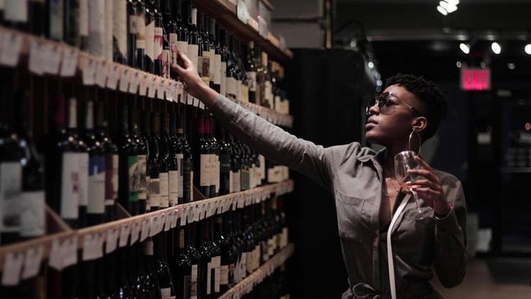 New World Aisle w/Lots of Natural Wine