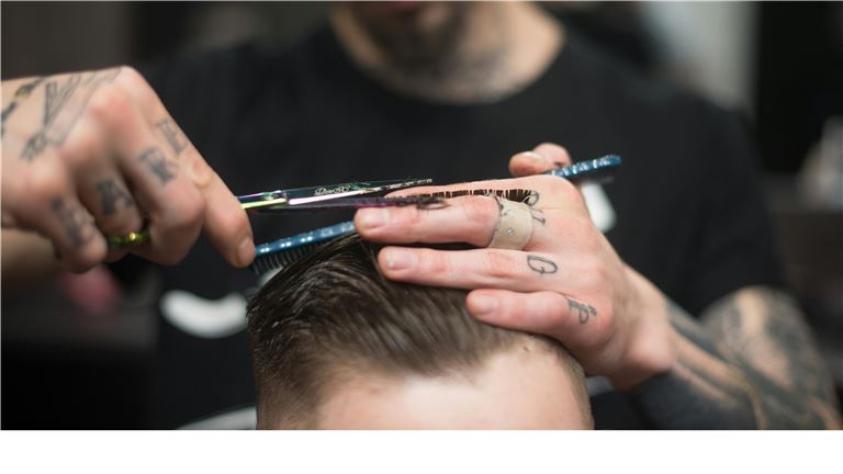 High-End Barbershop with Unique Features