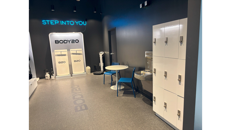 Sandy Suit Prep Area