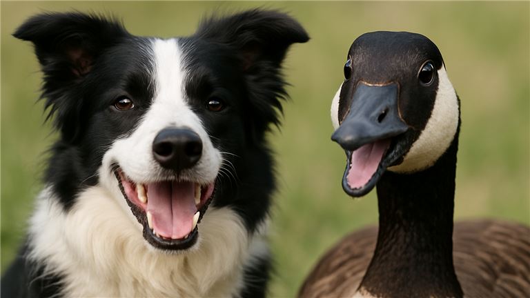 Spend your Work Day in the Outdoors with Dogs and Geese(!)