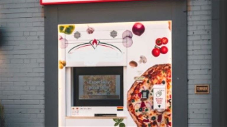 Groundbreaking 24/7 Pizza Vending Machine Oppty.
