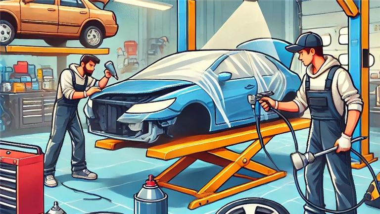 Auto Body Shop - SBA loan pre approved