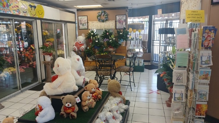 Thriving flower business