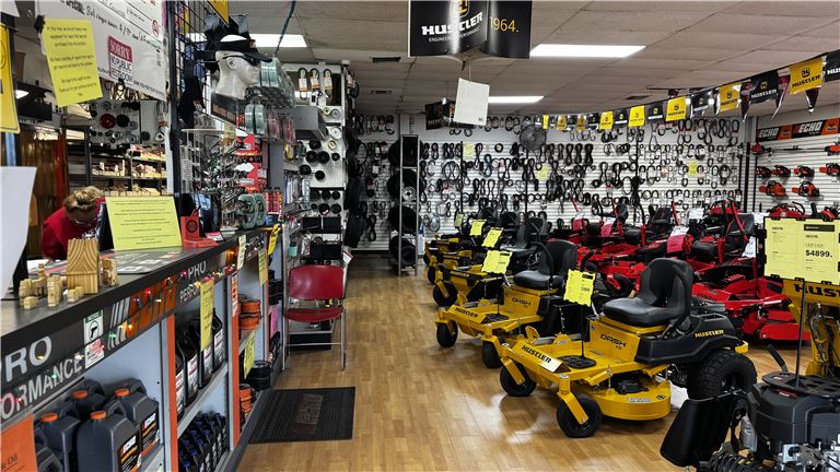 $1,115,000 Lawn Mower Sales & Repair Biz with Real Estate Included