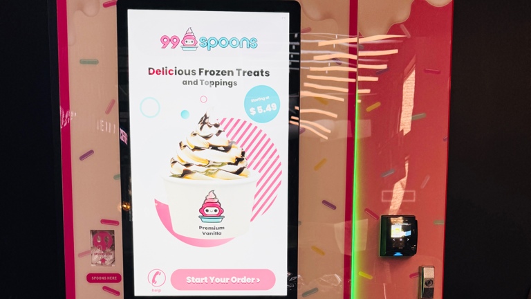 2 Self-Serve Ice Cream Vending Machines - Make Money While You Sleep
