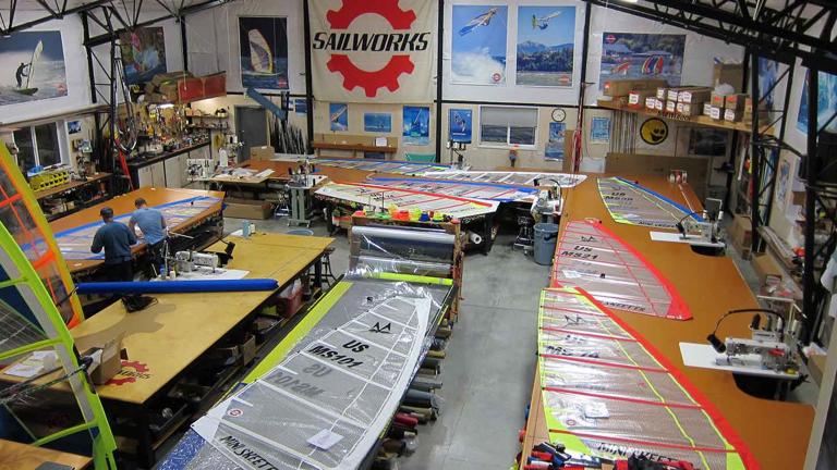 Workshop from mezzanine