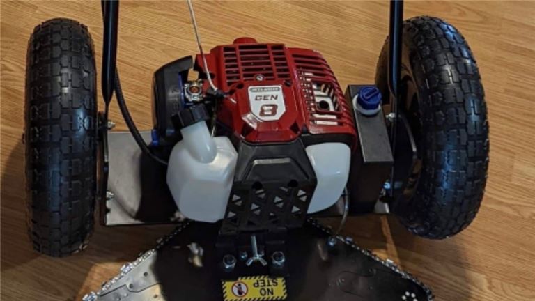 Path-Maker Brush Cutters - patented power tool business