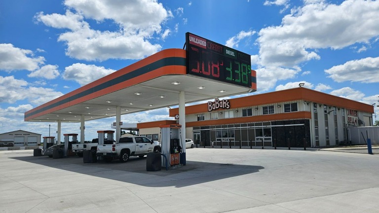 Gas Canopy & Main Building