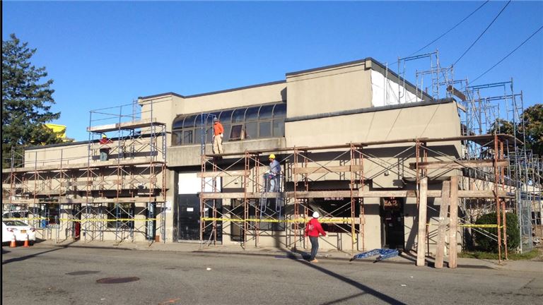Stucco and Scaffolding