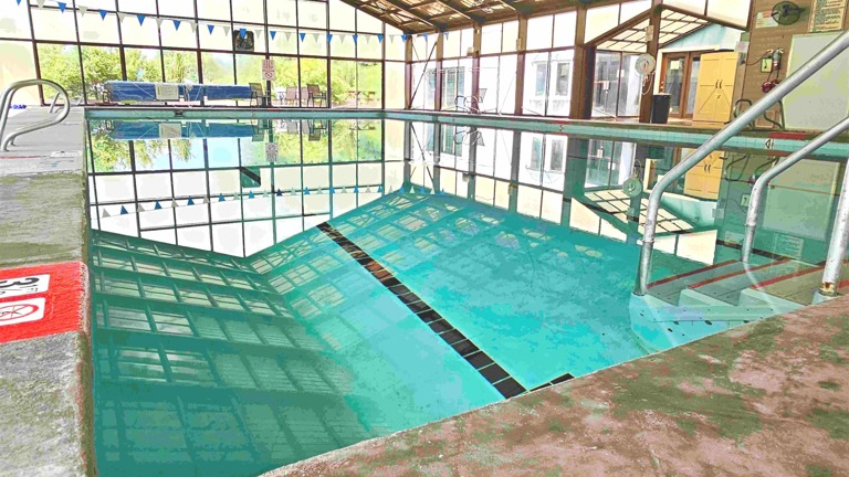 Physical Therapy Practice with gym and indoor pool
