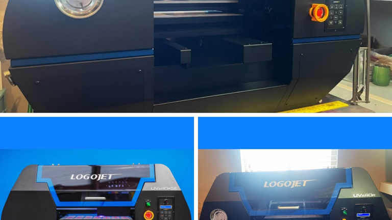 Direct surface UV printing company with website, supplies, inventory,