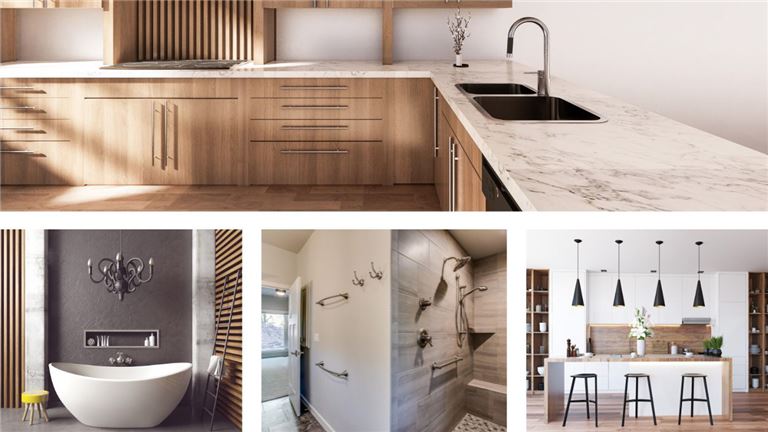 Luxury Kitchen and Bath Hub