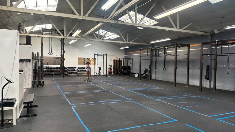 5000sf gym floor