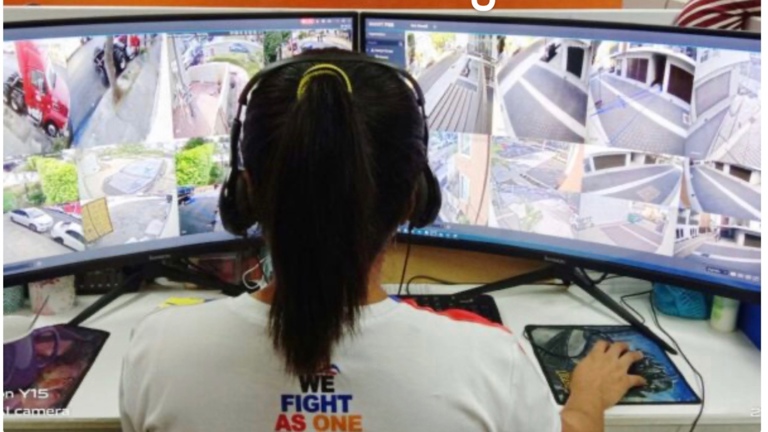 Live Monitoring through Security Cameras!