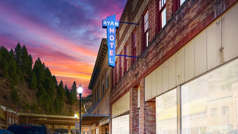 Downtown Wallace, ID