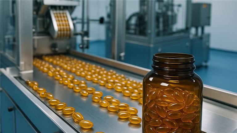 Softgel Plant with Softgel