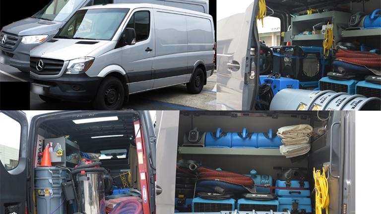 INSIDE SETUP OF THE VANS 