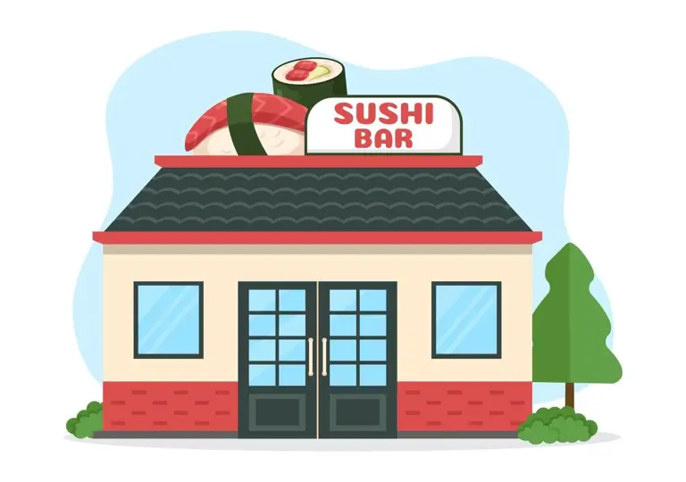 A Large Volume Japanese Restaurant