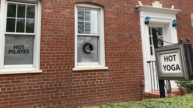 Entrance. Street level. 