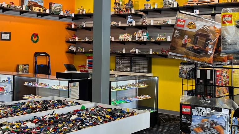 Additional bulk brick tables and rear counter