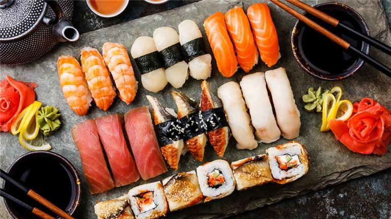 Asset Sale Japanese Sushi Restaurant with B&W