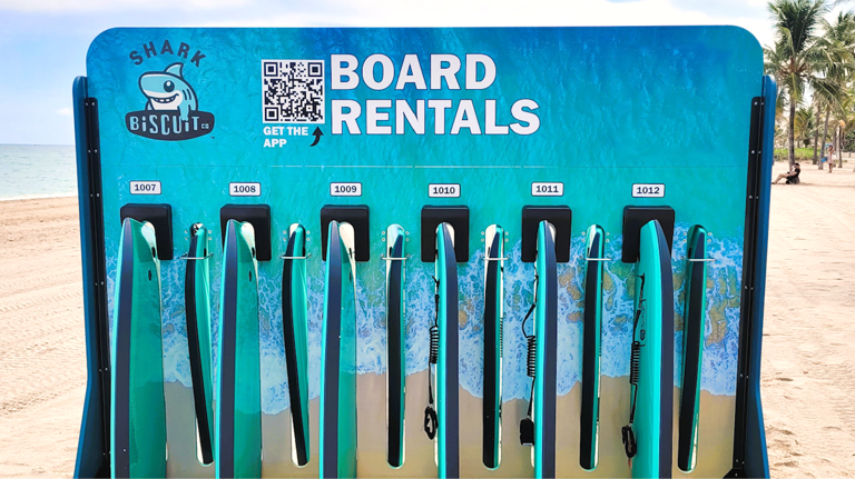 Exciting Technology Startup – Passive Income Beach Rental Kiosks