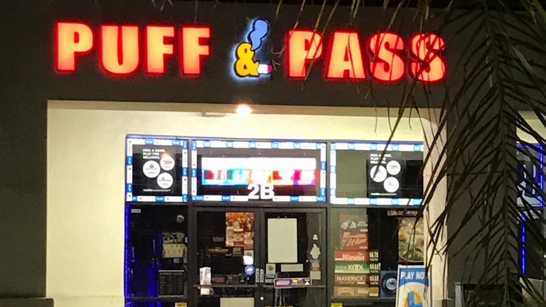 The shop store front 