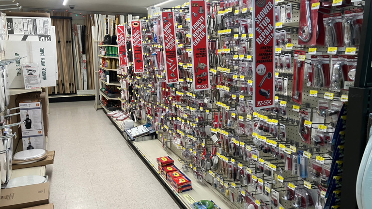 Plumbing Repair Aisle
